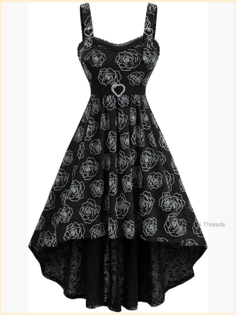 Plus Size Retro Sleeveless Tank Dress with Belt Midi